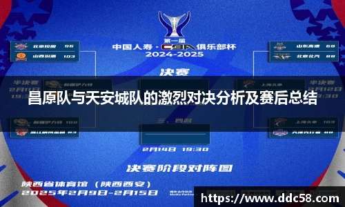 昌原队与天安城队的激烈对决分析及赛后总结